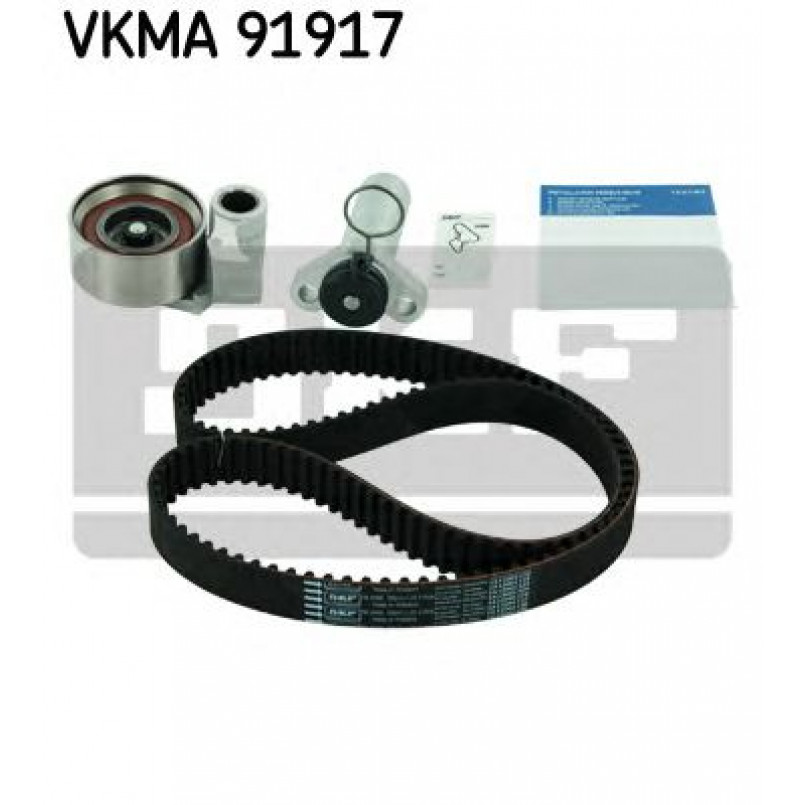 VKMA 91917 SKF Комплект (ремінь+ролики)